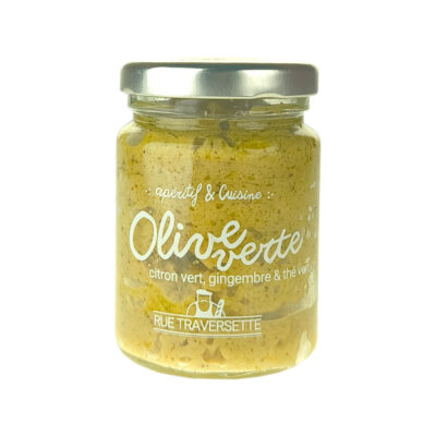 Les Indispensables, Olive verte citron vert et thé vert 90g, Rue Traversette